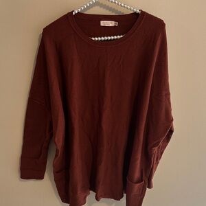 Chic soul rust Oversized Sweater size xxl/xxxl